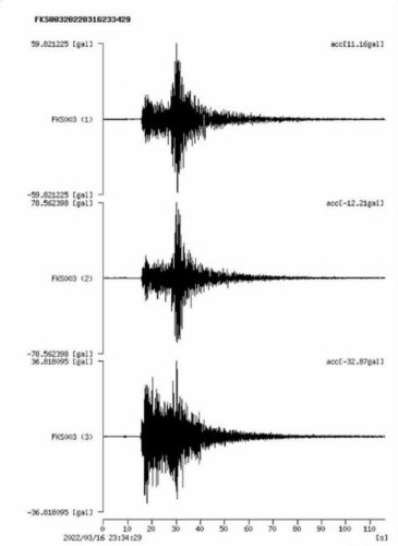 3月16日の人工地震